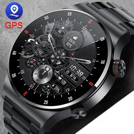 2024  Waterproof Watch Face Men SmartWatch For IOS Android